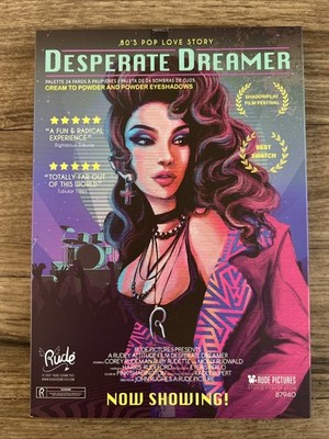 Rude Cosmetics Desperate Dreamer 24 Color Shimmer Eyeshadow Palette BRAND NEW
