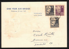 1949 Germany Berlin Air Bridge Postcard Used — photo 2