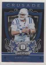 2019 Panini Prizm Draft Crusade Blue Prizm Daniel Jones #15 uk2