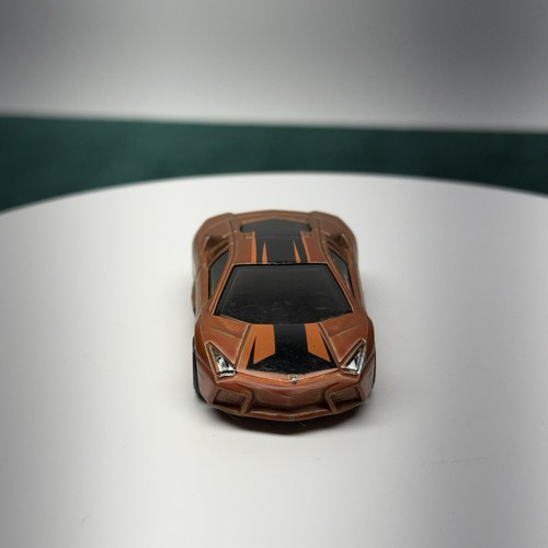 Hot Wheels Lamborghini Orange N4024 Made in Malaysia - Afbeelding 6 van 7