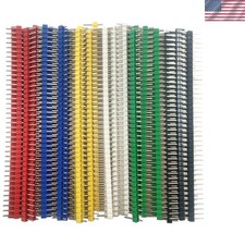 30 Pcs Durable Breakable Pin Header Connectors, Arduino Compatible 2.54mm Kit