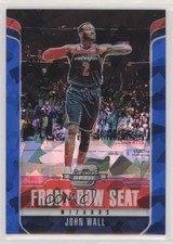 2018 Panini Contenders Optic Front Row Seat Blue Cracked Ice Prizm John Wall y8a