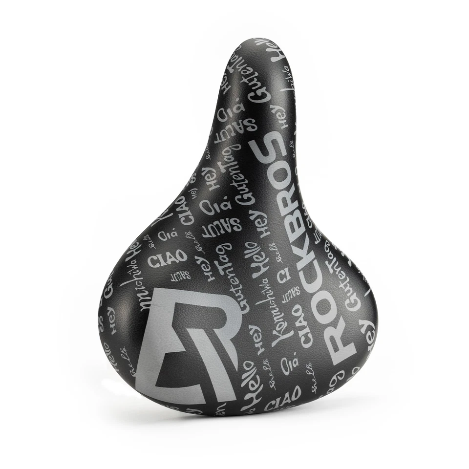 ROCKBROS Bike Seat Soft Saddle Waterproof Bicycle Cushion Can Install Taillight - Image 2 of 4