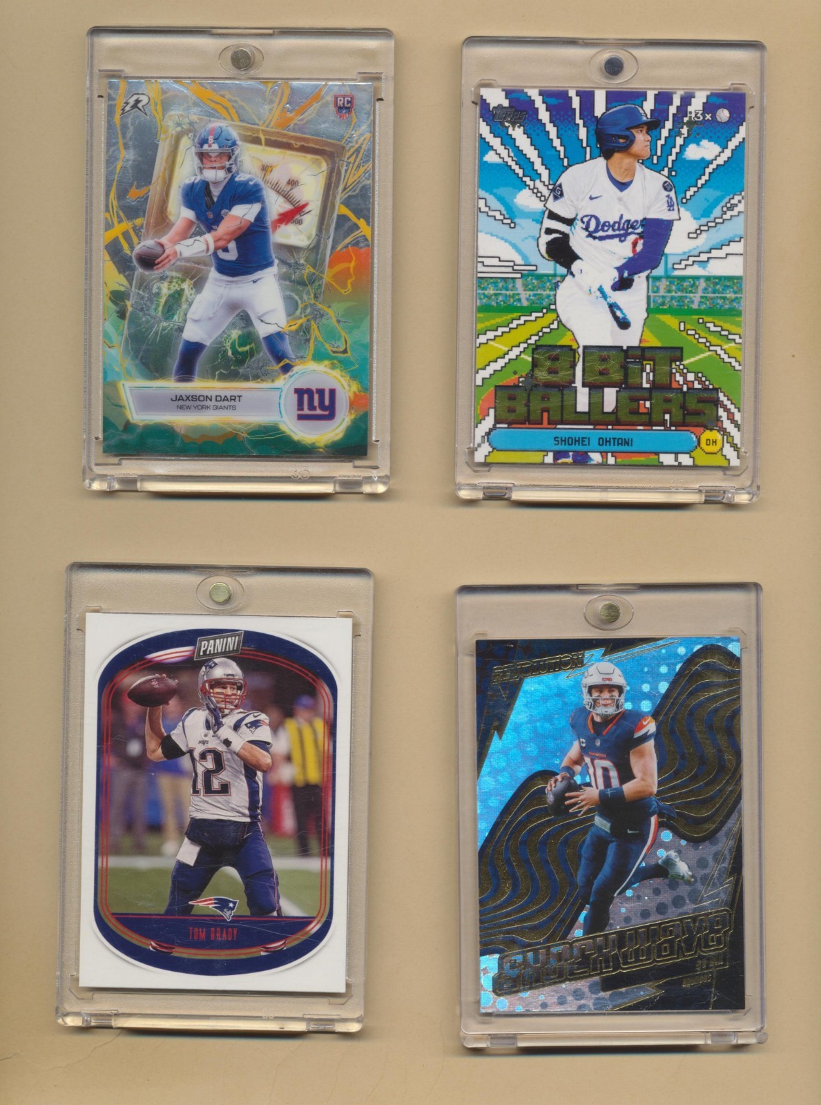 HUGE SPORTS CARD LOT Rc REFRACTOR  PRIZM AUTO, Graded PSA 10, NUMBERED, Ohtani + view 2