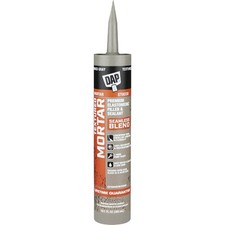DAP Textured Mortar 10.1 Oz. Gray Premium Elastomeric Filler & Sealant DAP