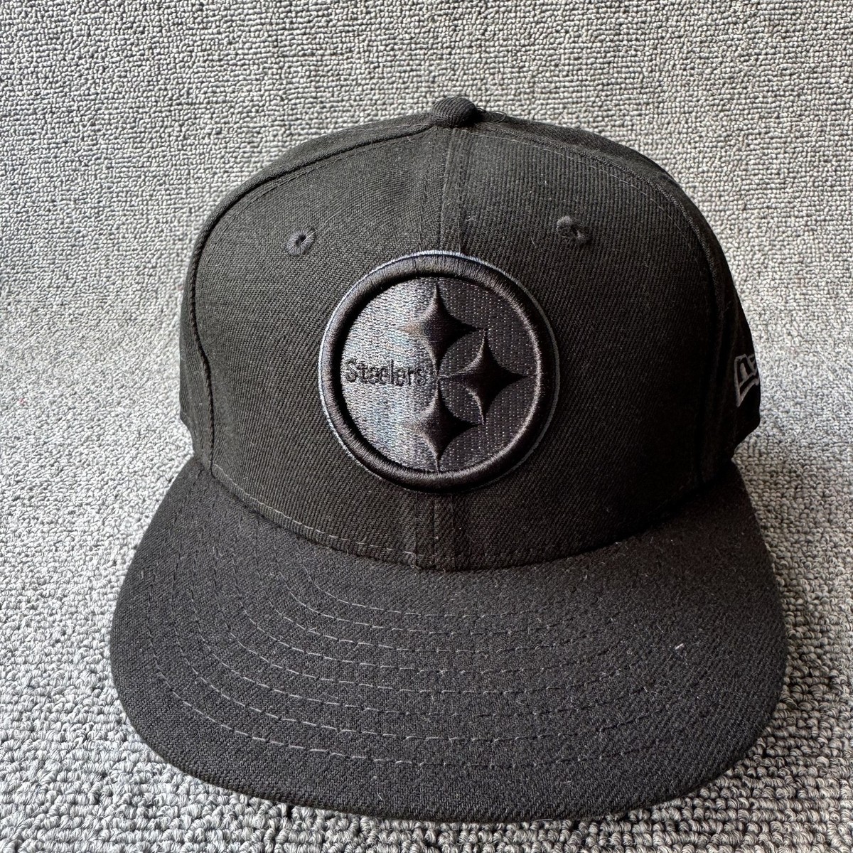 New Era Steelers 59FIFTY Fitted Black 7 1 8 NFL Hat