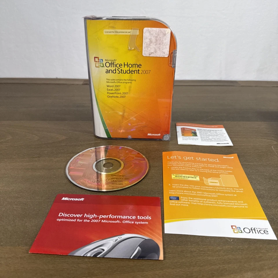 Vtg Software Lot Of 7 Microsoft Office 07 Office XP Pro Office 03 Access 03 More - Image 2 of 4