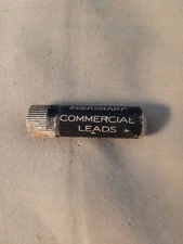 vintage wood tube pencil leads eversharp commercial black medium Wahl Co Chicago