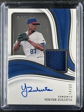 Zulueta, Yosver - 2023 Immaculate - Swatch/Autograph - 54/60