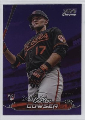 2024 Topps Stadium Club Chrome Purple Refractor /75 Colton Cowser Rookie RC 2oh