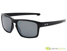 Oakley Sliver Polarized Sunglasses OO9262-09 Polished Black/Black Iridium