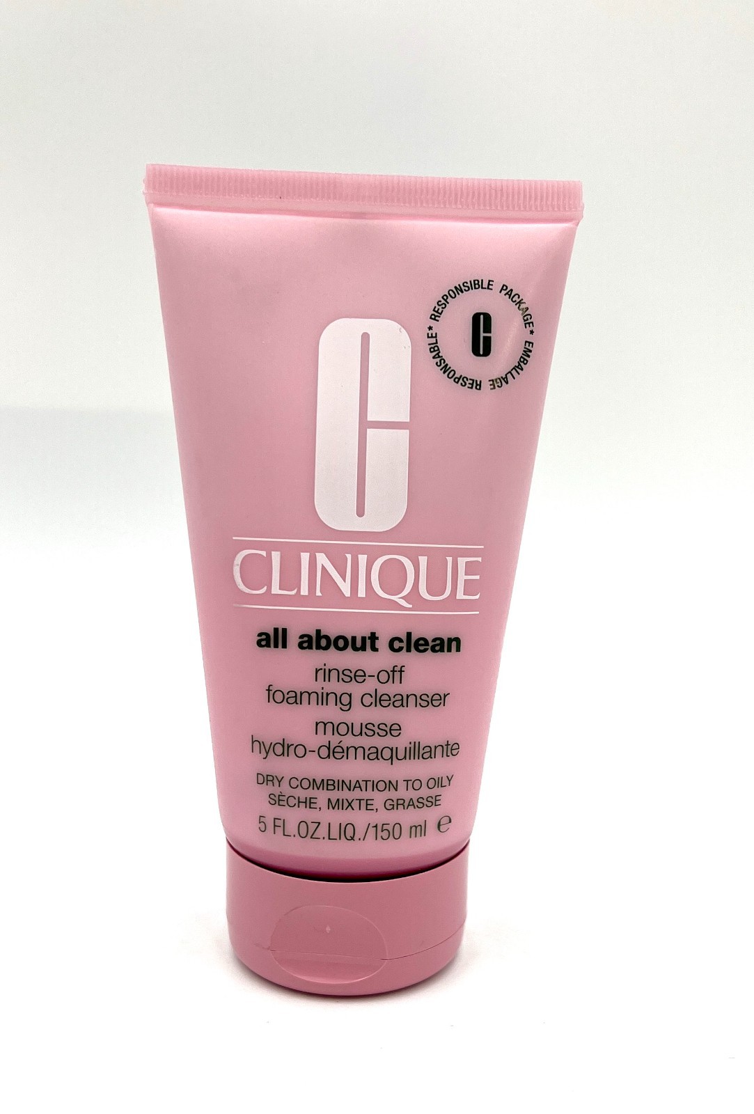 Clinique All About Clean Rinse-Off Foaming Cleanser 5oz/150m