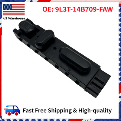 Left Driver Side 10 Way Power Seat Switch For Ford F150 Explorer 9L3T-14B709-FAW