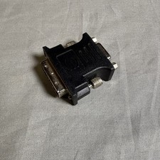 GENUINE EVGA DVI-I DUAL LINK MALE / VGA HD15 FEMALE VIDEO ADAPTER
