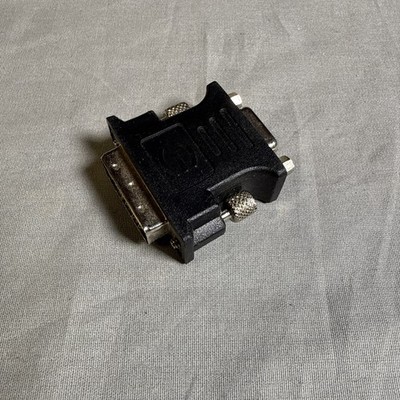GENUINE EVGA DVI-I DUAL LINK MALE / VGA HD15 FEMALE VIDEO ADAPTER