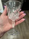 Vintage Set of 5 Clear Cut Glass Waterford crystal Glasses