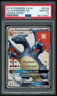POKEMON CHARIZARD GX 2019 SUN & MOON HIDDEN FATES #SV49 FA PSA 10