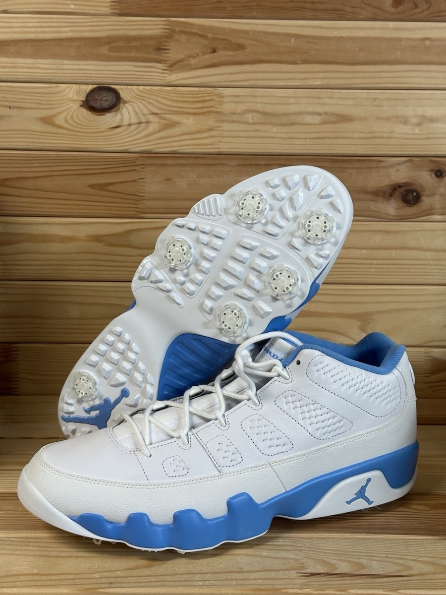 Nike Air Jordan 9 Low Golf University Blue FJ5934-101 Men's Size