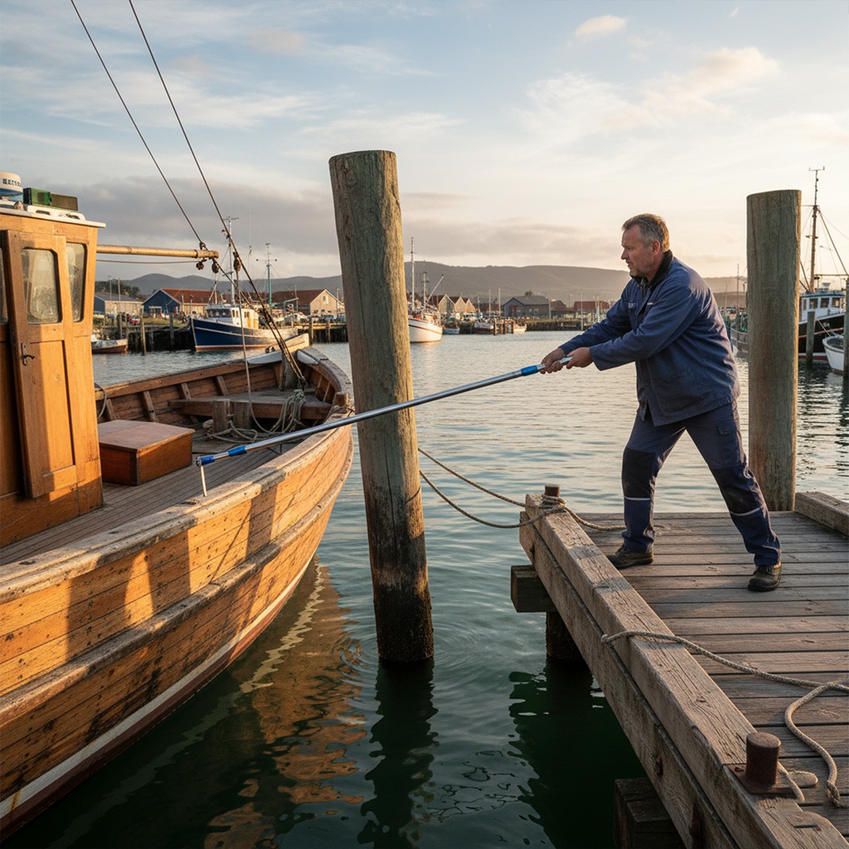 83.8 inch Heavy Duty Truck Bed Cargo Grabber Reach Retriever Tool with Hooks US