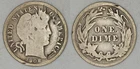 1908 BARBER DIME 90% silver