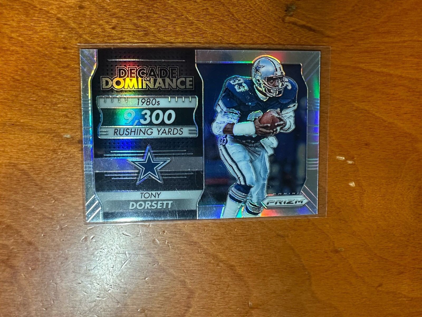 2016 Panini Prizm Decade of Dominance Silver Prizm Tony Dorsett #11 HOF