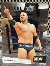 2022 AEW Upper Deck Allure Chrome QT Marshall Wrestling Card #70 The Factory TV