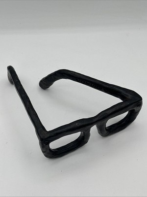 Manuel Ferreiro  Gaze  Bronze Sculpture Spectacles La Mirada Signed 2005