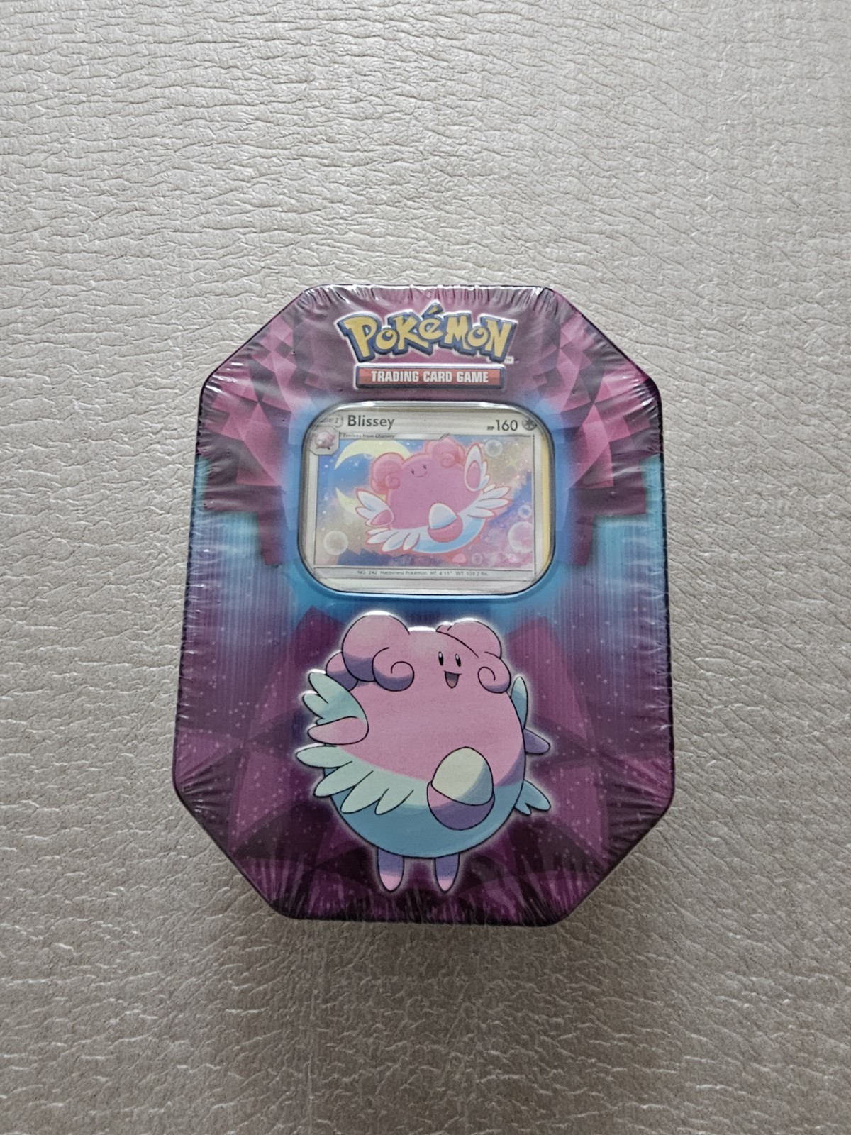 Pokemon TCG Blissey Tin with 3 Booster Packs New and Sealed