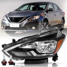 Headlight Assembly Replacement for 2016 2017 2018 2019 Nissan Sentra Halogen OE 