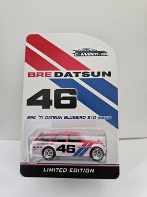 Hotwheels DiecastZ BRE Datsun 510 Wagon #46 1971 Limited Diecast Convention 