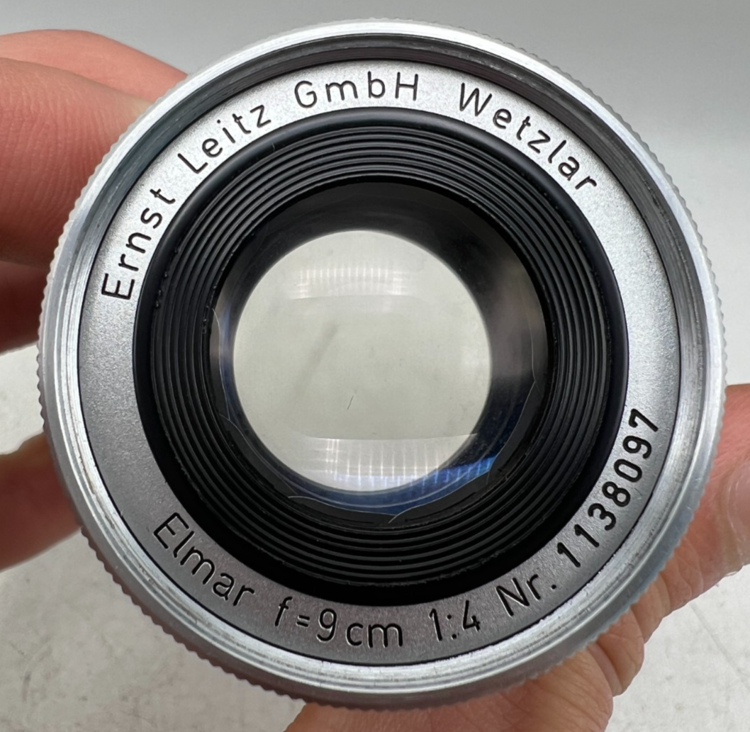 美品 Ernst Leitz Elmar 90 f4 Ernst Leitz Leica Collapsible Elmar 9CM 90mm F4 Leica M Mount