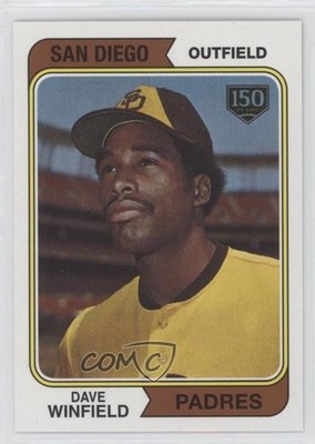 2019 Update Iconic Card Reprints 150th Anniversary 31/150 Dave Winfield HOF 00ka