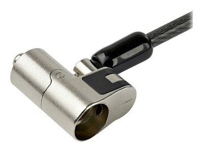 StarTechcom Laptopschloss mit 2m Kabel Schlüssel für K-Slot LTULOCKKEY