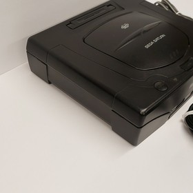 SEGA Saturn Model MK-80000A Console With Controller and Cables Tested Working 