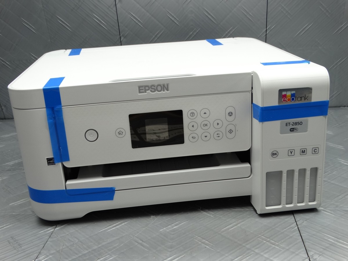 Epson EcoTank ET-2850 All-in-One Wireless Printer (Open Box) | eBay