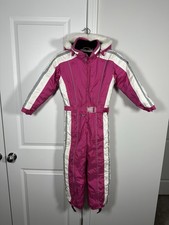 RARE Vintage SPYDER Ski Suit Metallic Pink/Pu...