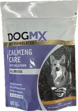 Dog MX Calming Care All Breeds 60 Soft Chews Chicken Flavor 04/2026