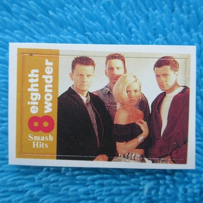 EIGHTH WONDER 8 STICKER Aufkleber Klebebild SMASH HITS