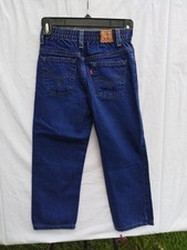 Levi's 526 Regular Relaxed Fit Size 7 Elastic Back Boys Jeans