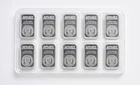 Lot of 10 - 1 oz Silver Bar by APMEX .999 Fine Sealed From Factory