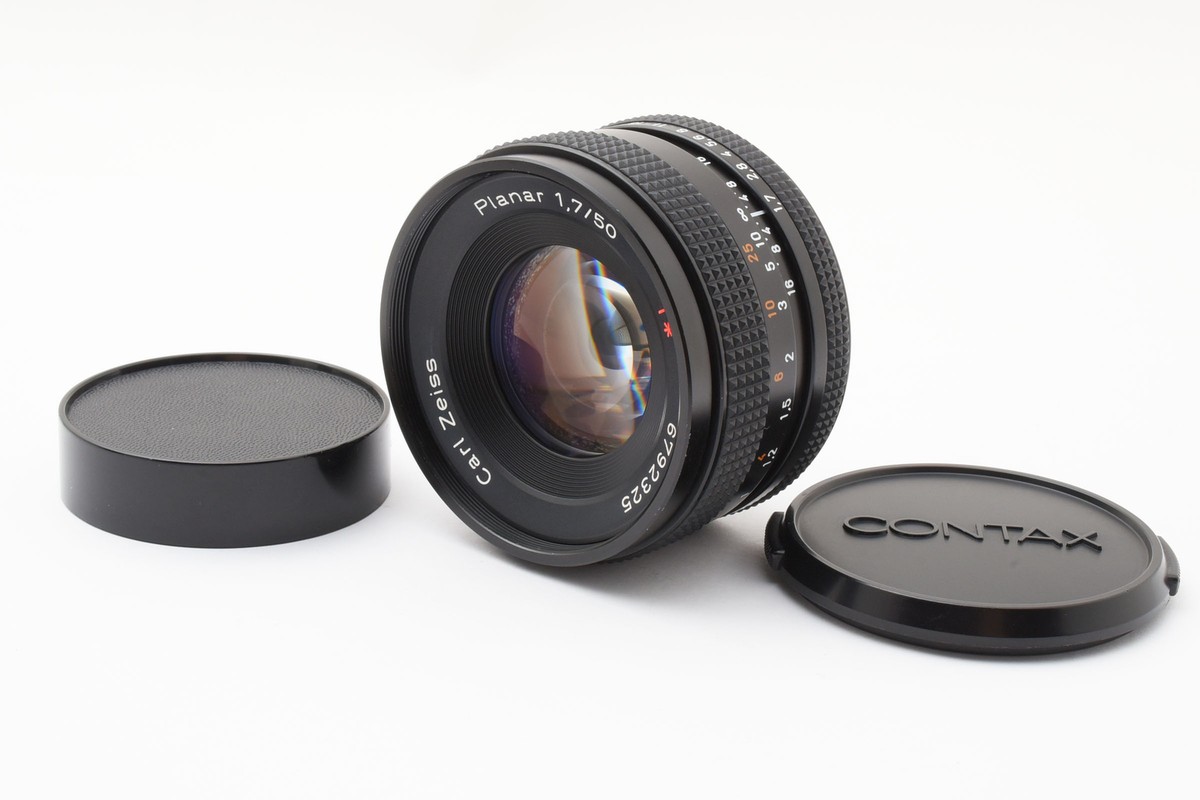 Near MINT] Contax Carl Zeiss Planar 50mm f/1.7 AEJ Lens C/Y