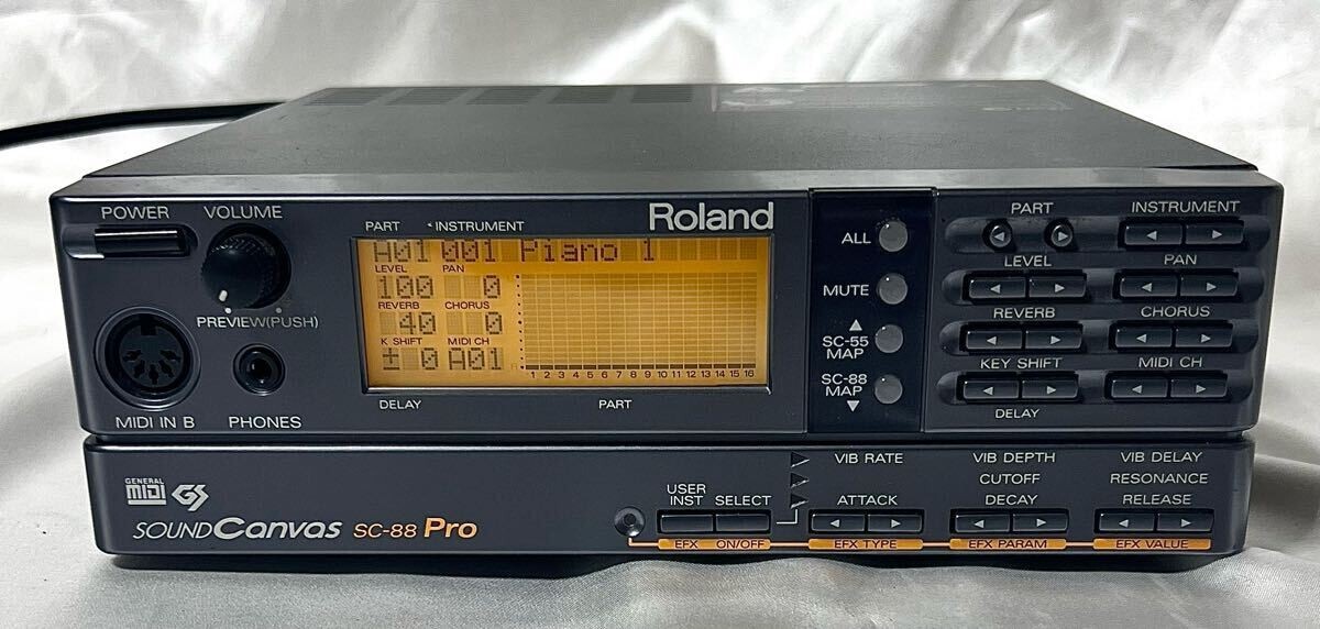 Roland SC-88pro SC88 Pro SOUND Canvas General MIDI Sound Modules