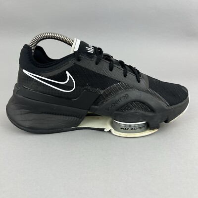 Nike Air Zoom SuperRep Damen Schwarz Sport Fitness Laufen Turnschuhe US7 UK4,5