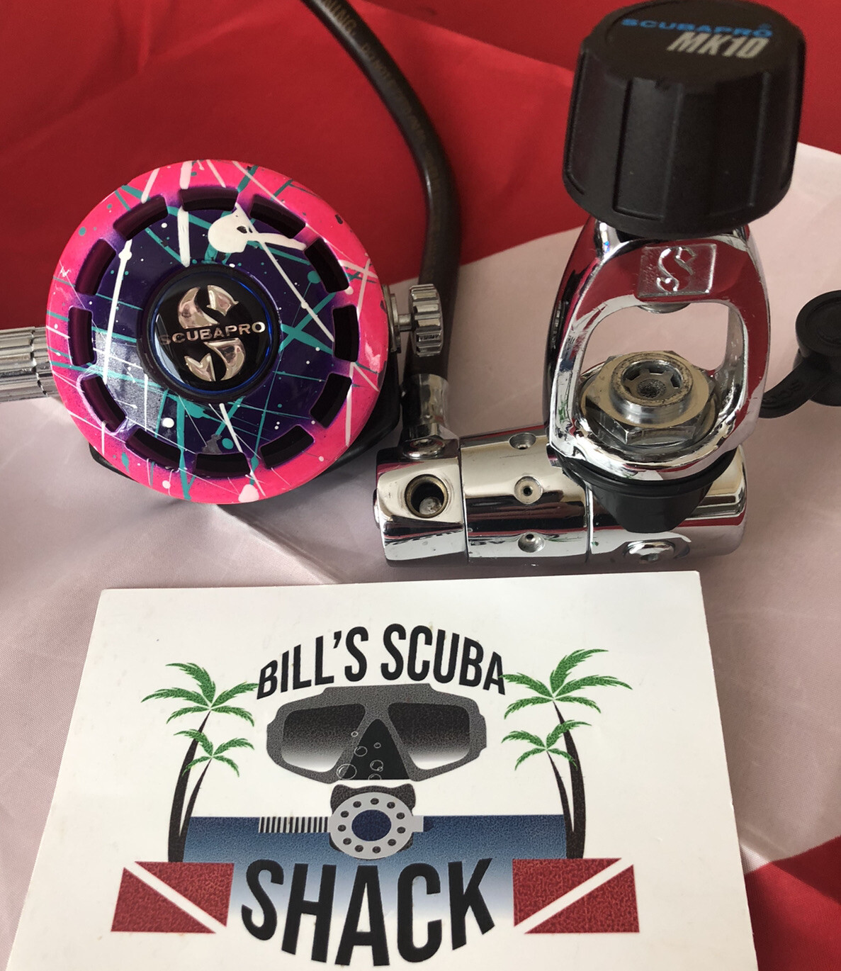 SCUBAPRO REGULATOR G250 MARTI GRAS HOT COVER WITH MK10 SUPER NICE! – ASA  College: Florida