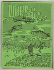 Warped Space (1974) #24 1st Print Star Trek Poetry & Fiction Ill. Fanzine VG/FN
