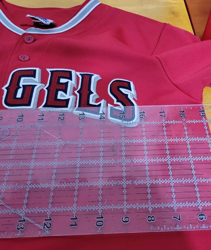 Majestic Cool Base Los Angeles Angels Jersey ArmpitArmpit 19" Collar