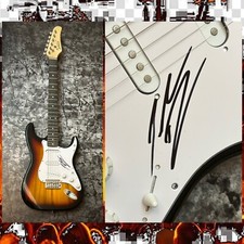 GFA Take it from Me Country Star  * JORDAN DAVIS *  Signed Electric Guitar COA