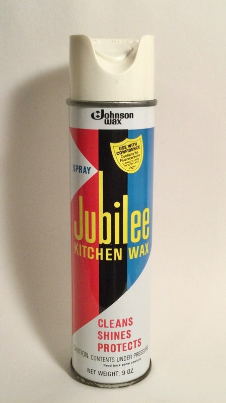 Vintage Johnson Wax JUBILEE Spray Cleaner 9oz Can