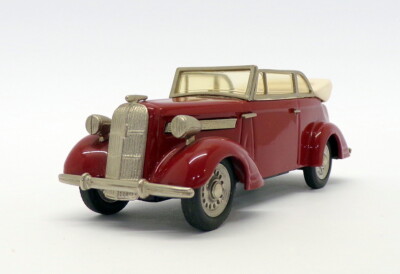 Tin Wizard 1/43 Scale 289 - 1938 Opel Super 6 Cabriolet - Red