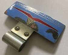 Original Cornish Gliding and Flying Club Classic Car Badge Auto VSCC Etc RARE